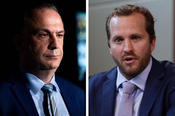 ARLC chairman Peter V’landys and RLPA chief Clint Newton thrashed things out over the phone on Tuesday.