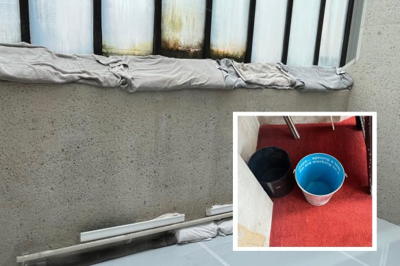 In 2023 National Gallery staff were  forced to use towels and buckets to prevent water damage in the building.