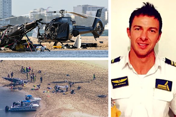  Sea World pilot Ashley Jenkinson