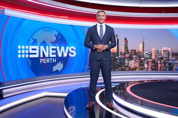 9 News Perth sports presenter, Matthew Pavlich. 
