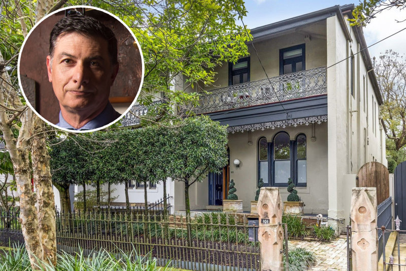 This Woollahra terrace with a six-metre frontage is owned by Marc Polese.