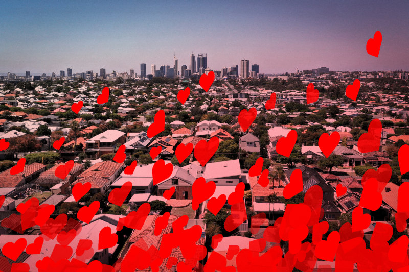New data has shone a light on Perth’s singles’ suburbs.