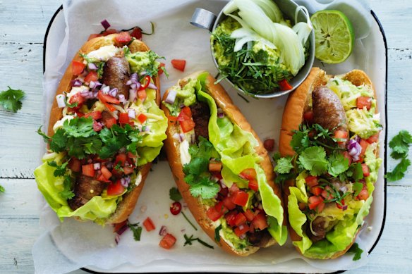 Adam Liaw's taco and hot dog mash-up.