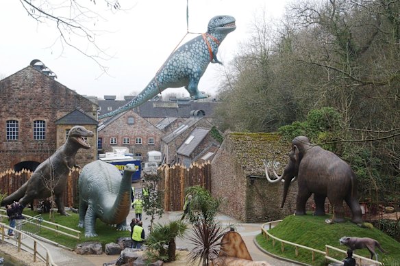 Dinosaur Valley at Wookey Hole.