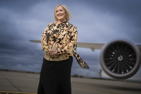 Melbourne Airport CEO Lorie Argus.