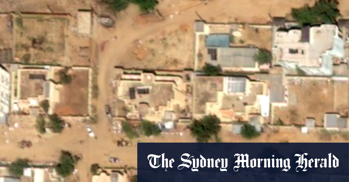 Visible from space, bloodied sands expose massacre of thousands after besieged city falls