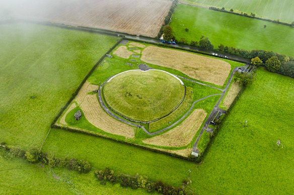 Prehistoric passage tomb Bru na Boinne in Meath.
