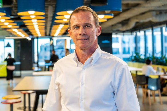 Tyro Payments chief executive Jon Davey. The company has been in play during recent months after Potentia tabled a bid for the company in September.