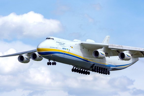 The AN-225 Antonov Mriya, the world’s largest plane, was destroyed during the Russia-Ukraine war.