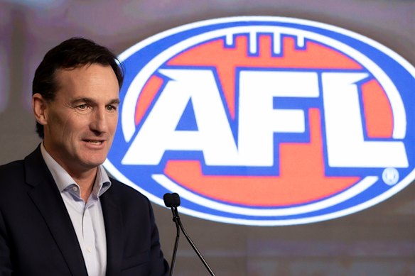 AFL CEO Andrew Dillon.