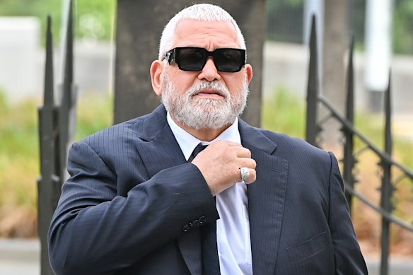 Underworld figure Mick Gatto.