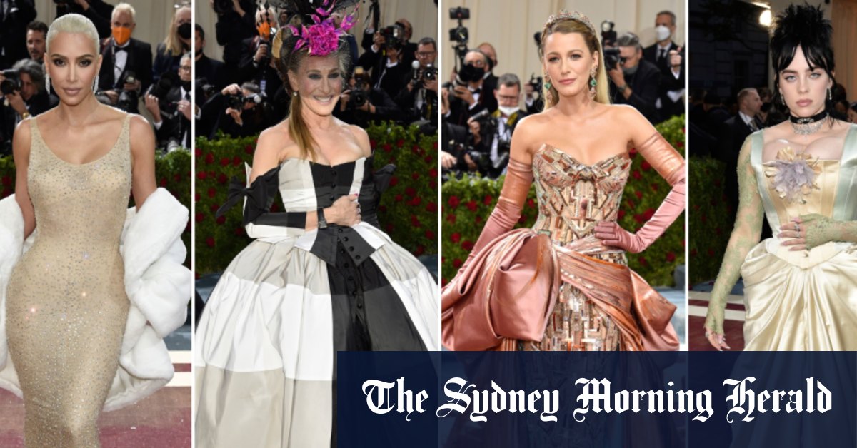 The Met Gala red carpet is a page turner