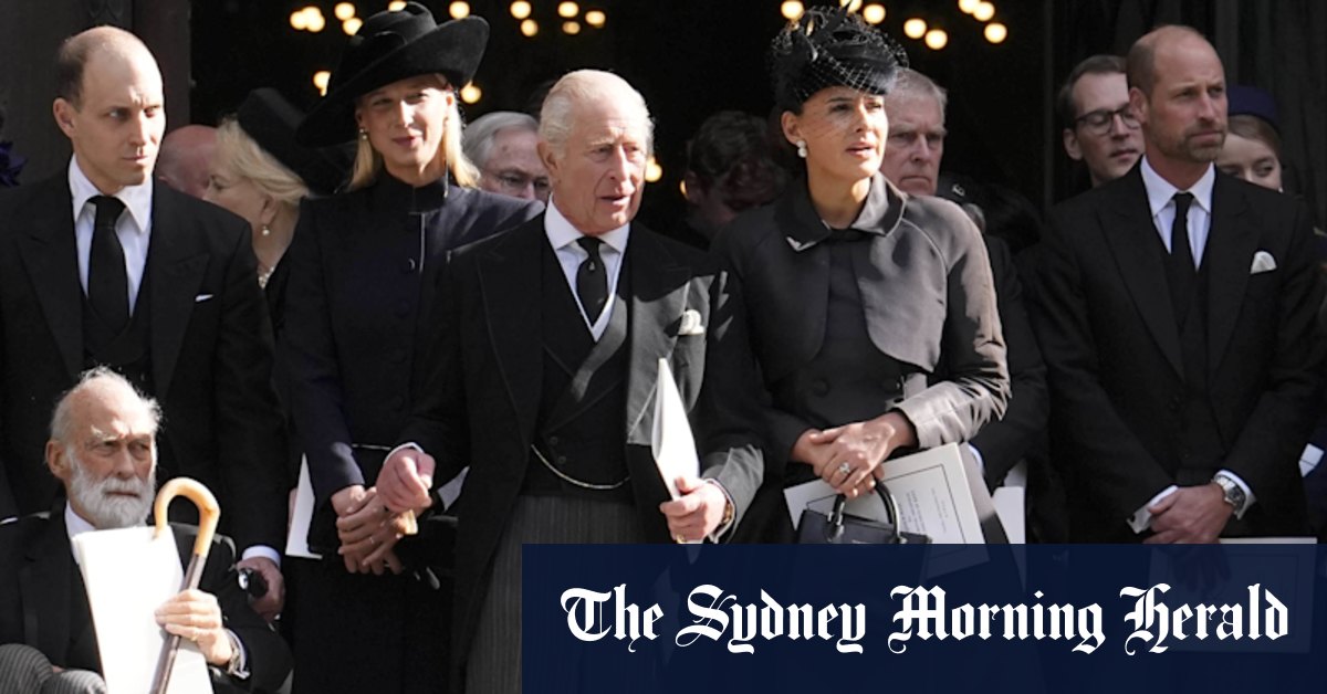 King Charles bids farewell to Duchess of Kent in royal milestone