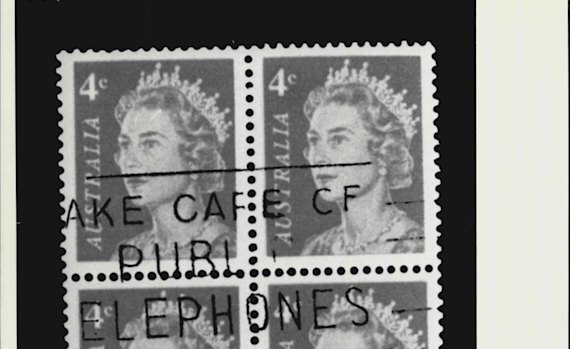 That’s so last monarch – a 4¢ stamp with Queen Elizabeth’s portrait in 1971. Today we pay $1.70 for a regular postage stamp. 
