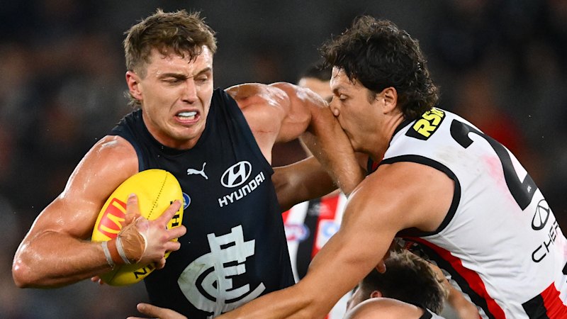 Carlton captain avoids suspension for chicken-wing tackle on Hugo Garcia