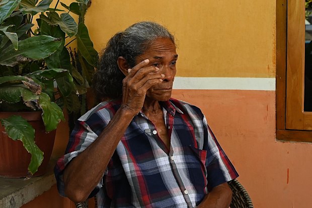 Luis recounted that he was forced to move the burnt remains of the Balibo five who were killed by Indonesian special forces in 1975.