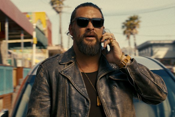 Jason Momoa in The Wrecking Crew.