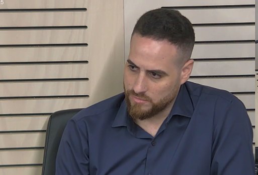 Mohamed Helmy appears in the witness box at the ICAC inquiry on Tuesday.