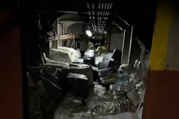 A special chamber in the Arconian held the drugs.