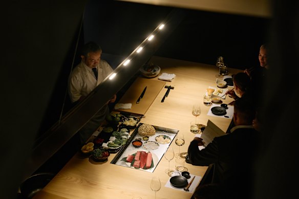 Sushi Room sits on the ground floor of The Calile Hotel.