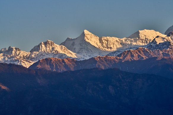 Soar points… the Himalayas.