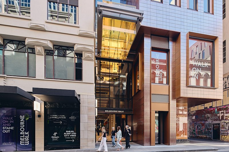 Lacoste is going into the Little Collins Street shops at the rear of the Melbourne Walk.
