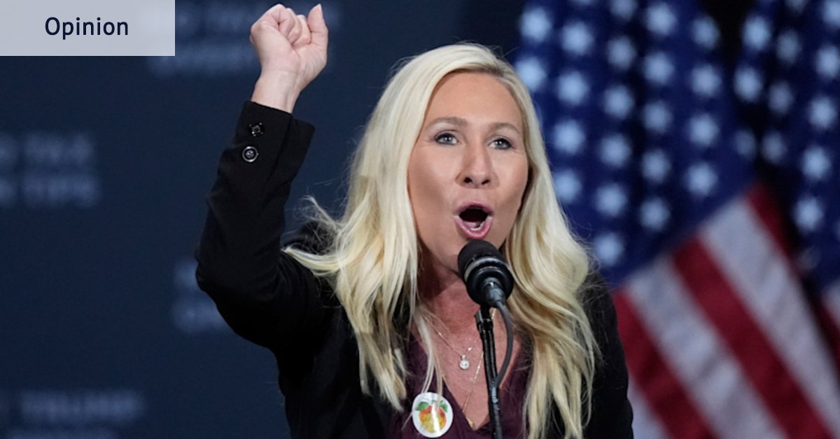 Marjorie Taylor Greene, once Donald Trump’s most evangelical warrior, is having a come to Jesus moment