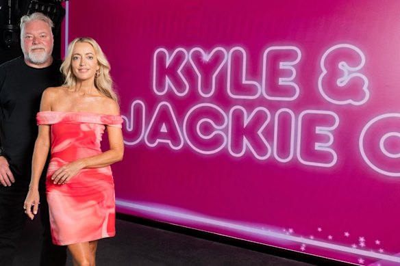 Kiis’ Kyle Sandilands and Jackie O enjoyed the biggest rise of any breakfast show, up 1.4 points at 13.9 per cent.