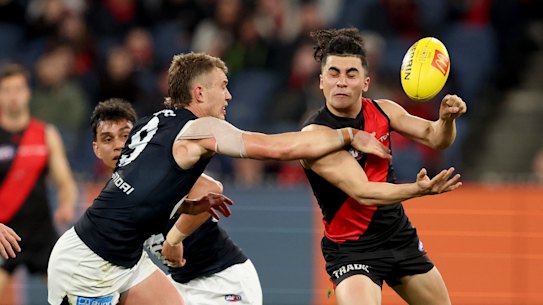Fallen giants Carlton and Essendon have been scrubbed from prime time.