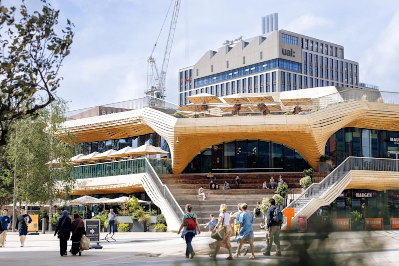Stratford Cross in East London, one of the UK projects Lendlease is set to share with Crown Estate.