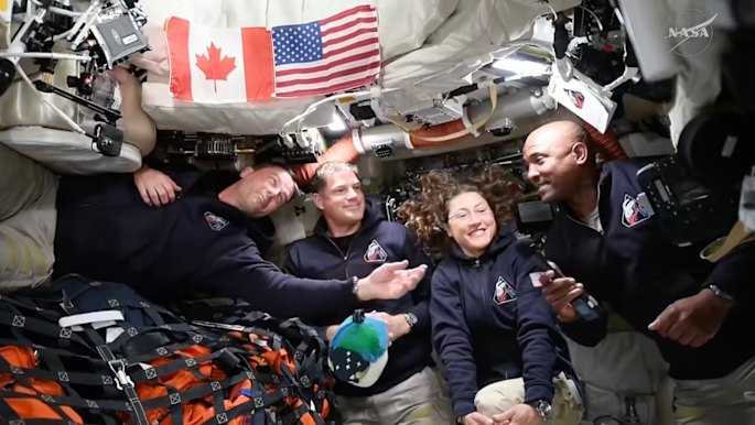 Astronauts face heat shield danger on return to Earth