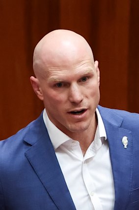 Senator David Pocock. 