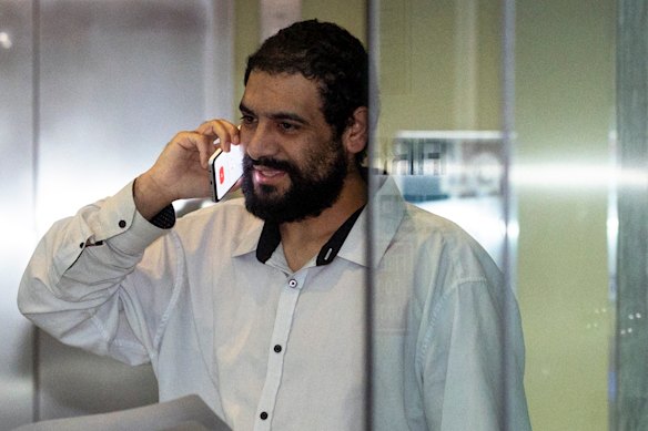 Sacked Transport official Ibrahim Helmy was released from custody on Friday after his 17th day in the witness box.