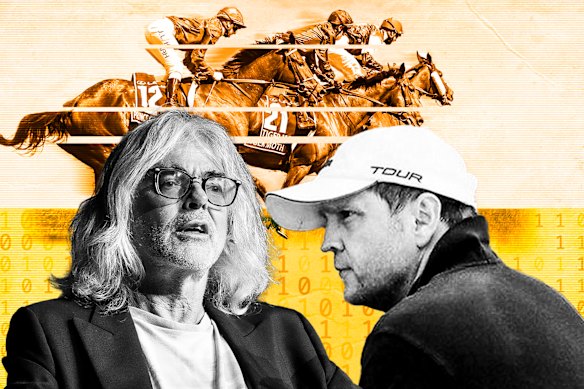 Gamblers David Walsh and Zeljko Ranogajec are both directors of Data Processors Pty Ltd.