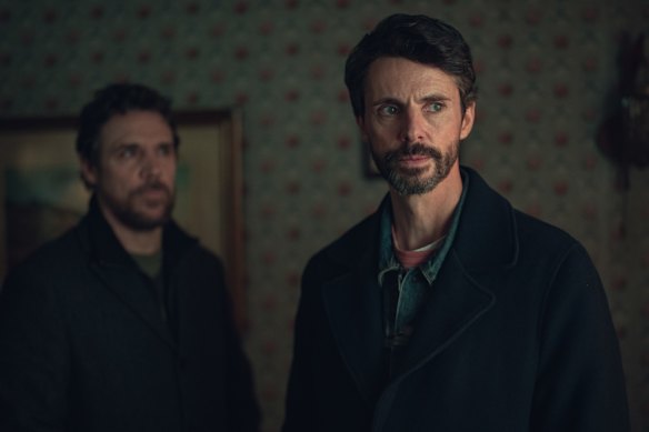 Matthew Goode (right) has scored his best role yet in Scottish crime thriller Dept. Q