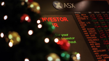 The ASX posted modest gains on Christmas Eve, helped by strength in healthcare and gold stocks.