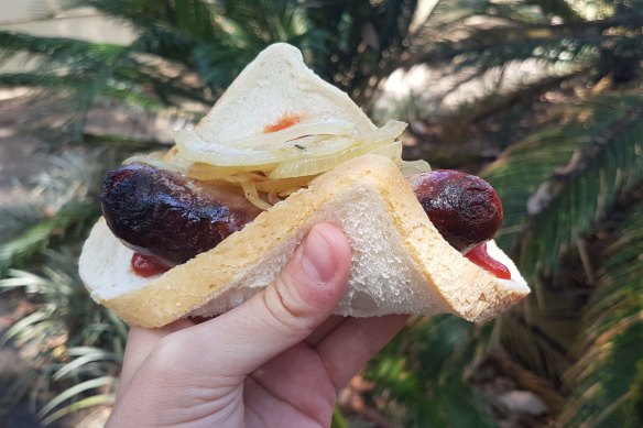 Get ready to enjoy a democracy sausage.