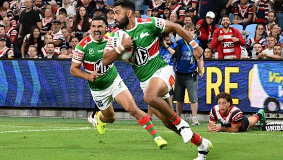 South Sydney star Alex Johnston would be a marketer’s dream if he signs with PNG.