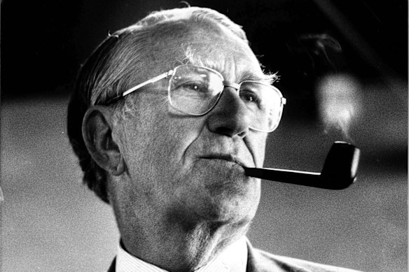 Former prime minister Malcolm Fraser.