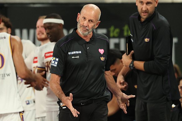 Goorjian getting emotional court-side.