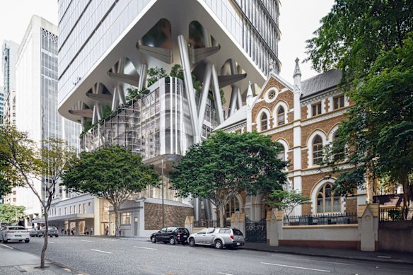 The Brisbane Place project is led by JGL Properties, previously responsible for the Jubilee Hotel redevelopment in Fortitude Valley.