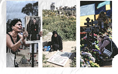The grief of war.