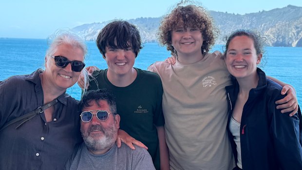 Kurt Sampson and his family.