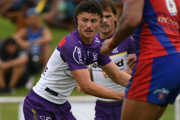 Jonah Pezet has been waiting in the wings at Melbourne.