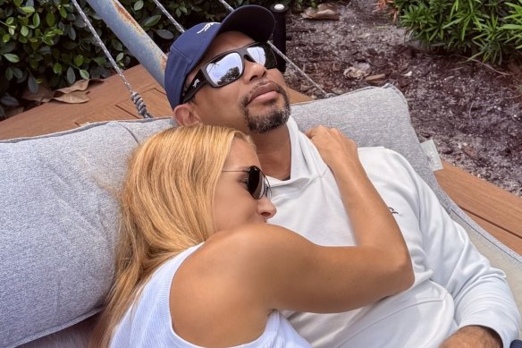 Tiger Woods and Vanessa Trump.