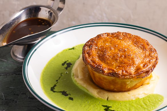 The lamb pie at The Espy, where you can get the pie of the week and a drink for $35 on Wednesdays.