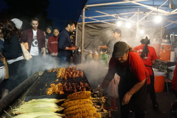 More than 100 independent stallholders operate at Queens Night Market.