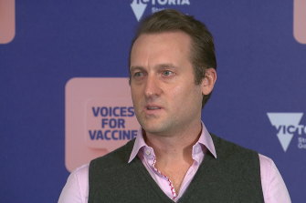L'obstétricien, le Dr Ryan Hodges, a exhorté toute personne enceinte à se faire vacciner. 