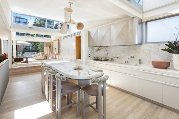 The Tamarama home was built new a little over a decade ago.