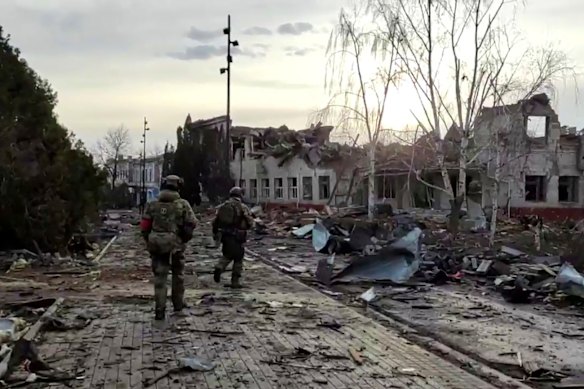 The Kursk region has seen heavy fighting.